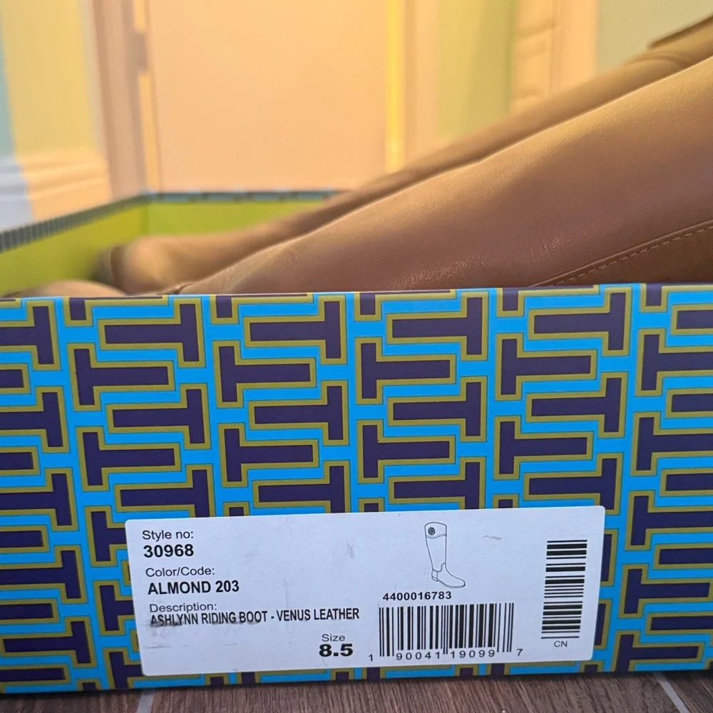 Tory Burch Ashlynn Riding Boot - Venus Leather - Picture 2 of 5